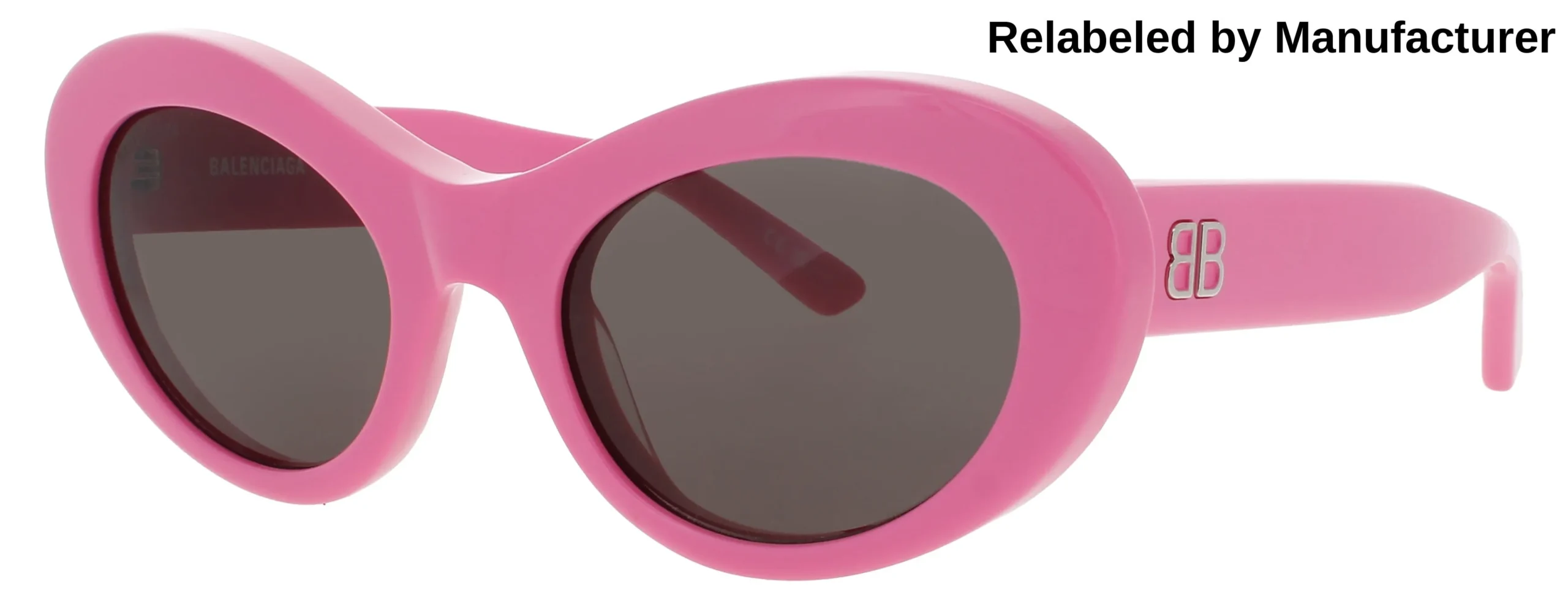 Balenciaga BB0294S 004 Sunglasses Pink 55mm Women