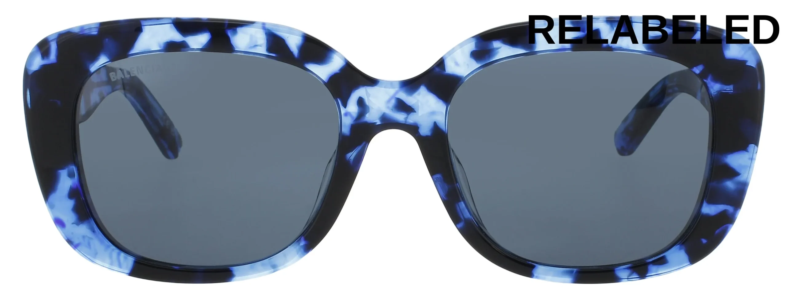 Balenciaga BB0295SK 004 Sunglasses Blue 54mm Women 2
