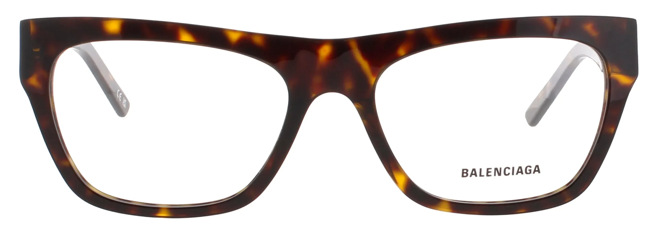 Balenciaga BB0308O 002 Eyeglasses Brown 54mm Unisex 2