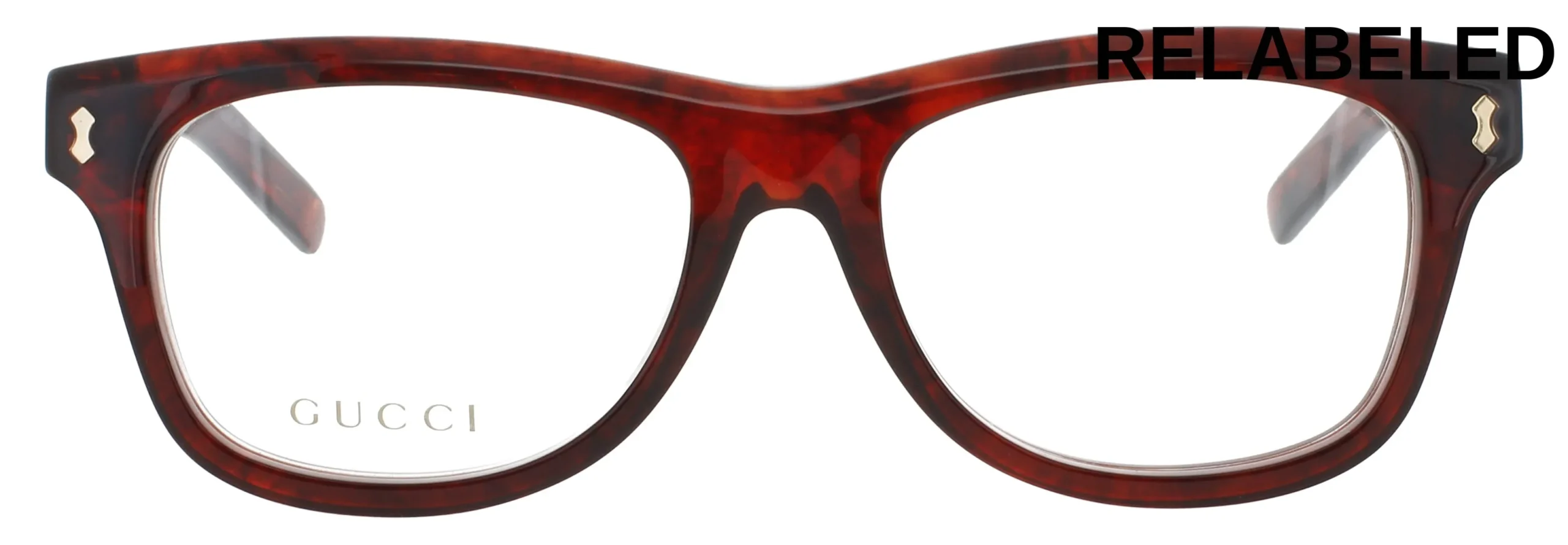 Gucci GG1526O 007 Eyeglasses Havana 54mm Men 2