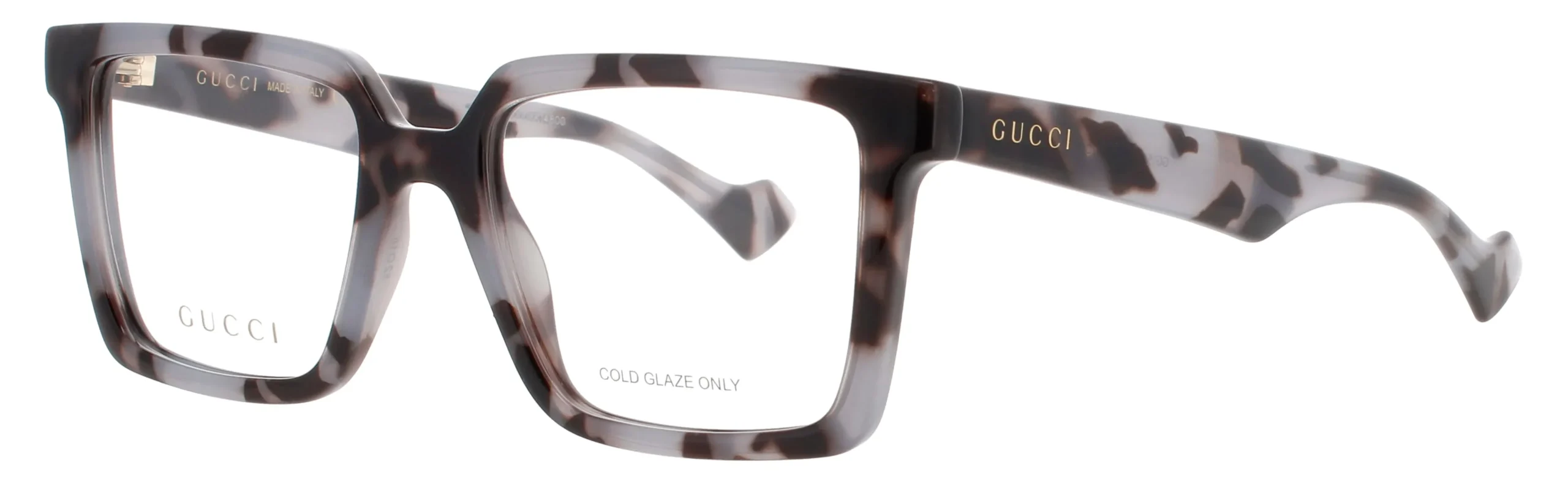 Gucci GG1540O 004 Eyeglasses Grey 52mm Men