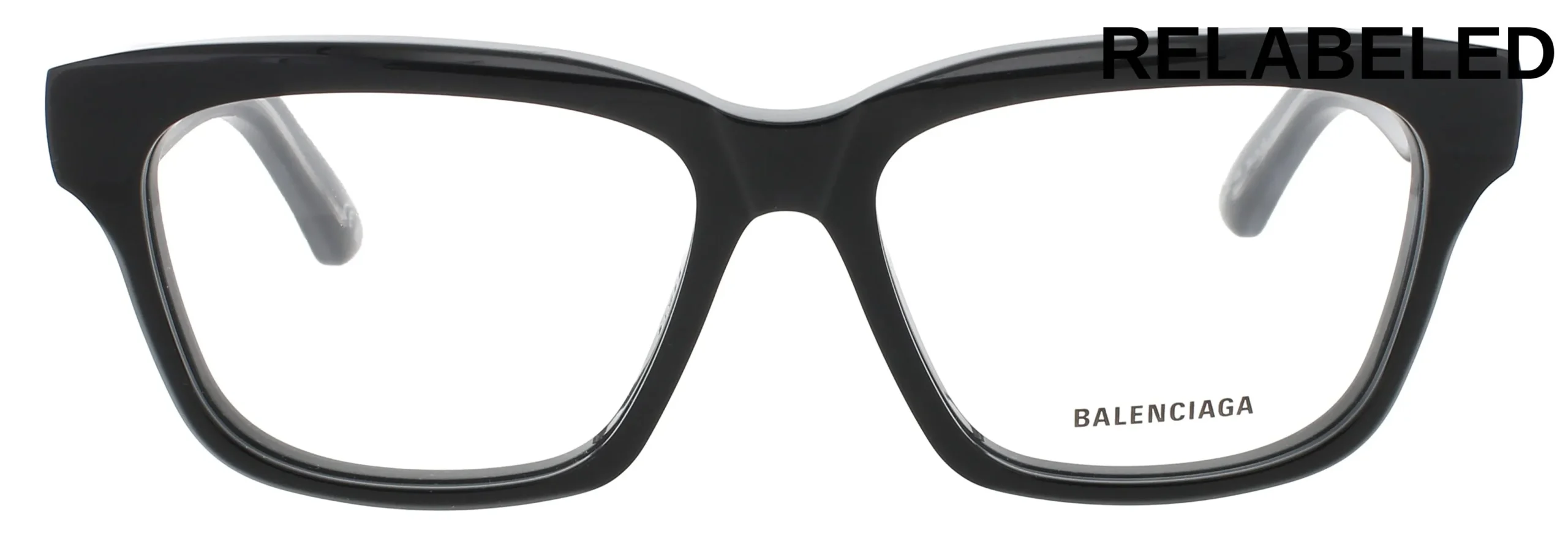 Balenciaga BB0343O 005 Eyeglasses Black 56mm Unisex 2