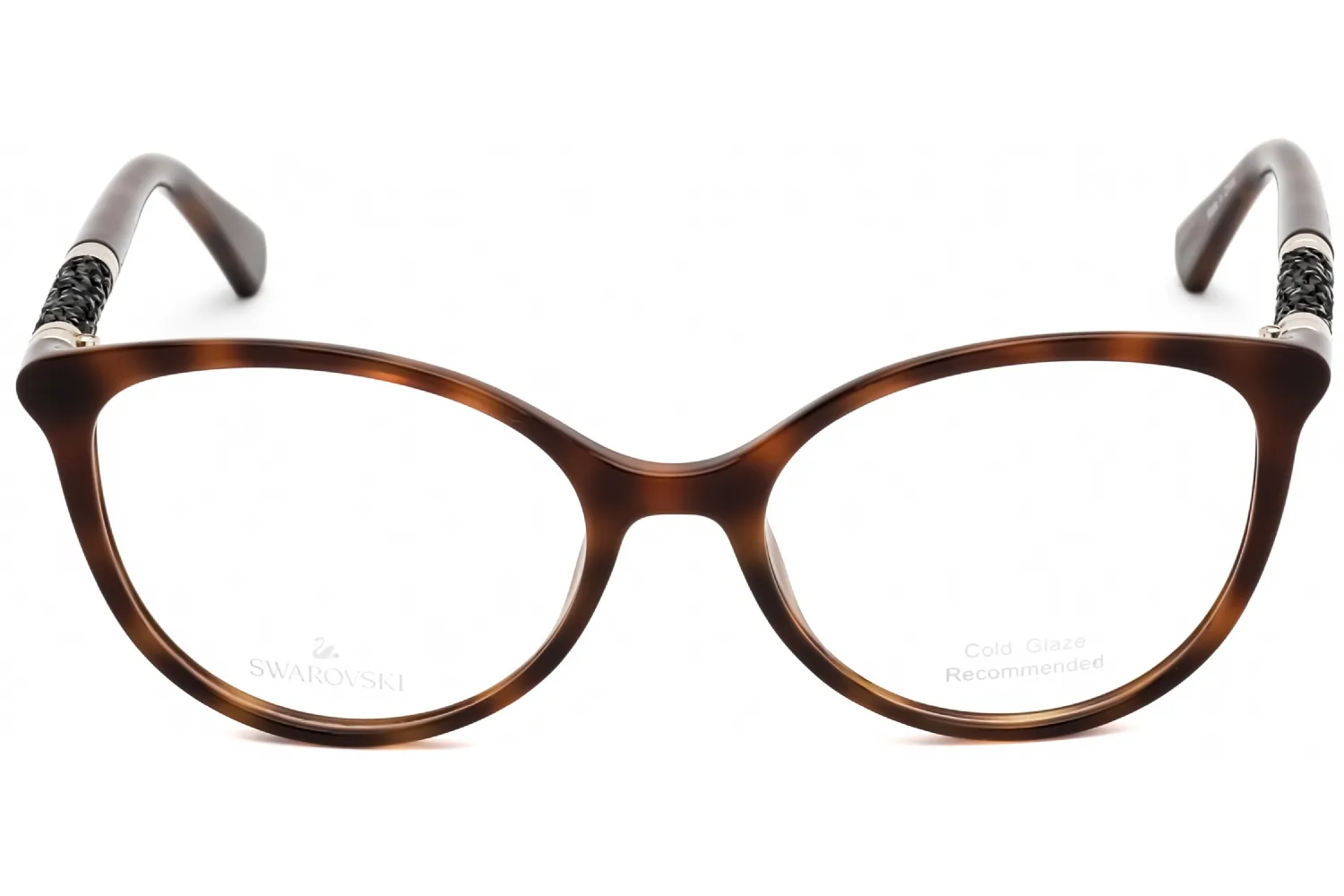 Swarovski SK5258 052 Eyeglasses Dark Havana 53mm Women 2