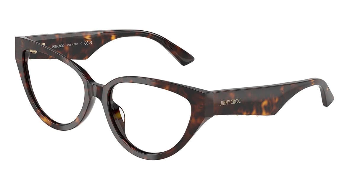 Jimmy Choo JC3023HU 5002 Eyeglasses Brown 53mm Women