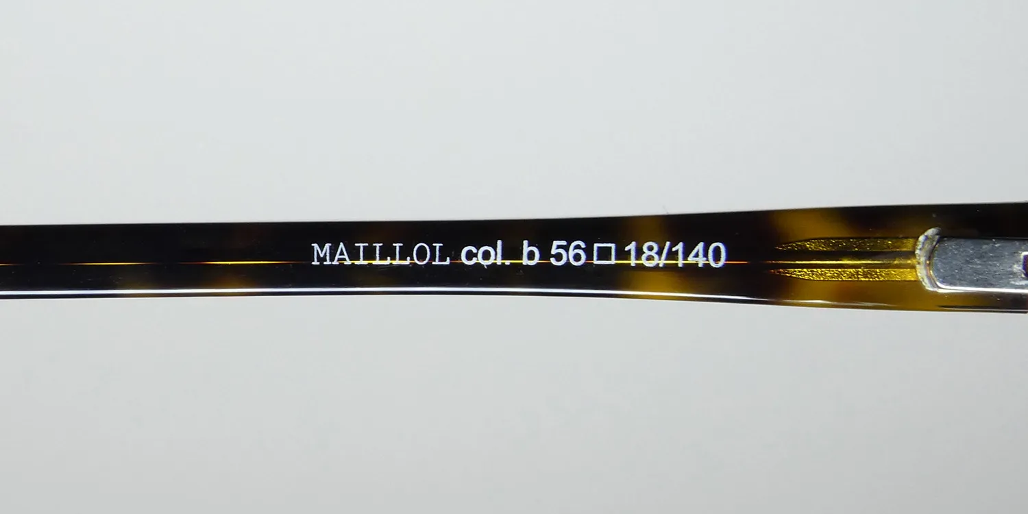 Andy Wolf Maillol b Eyeglasses Matte Gold 56mm 8