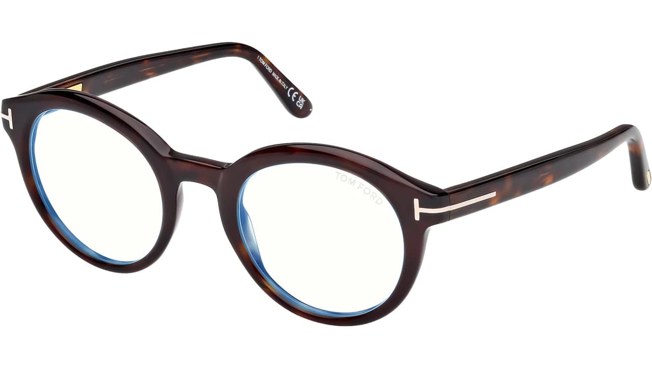 Tom Ford FT6061B 052 Eyeglasses Dark Havana 50mm Unisex