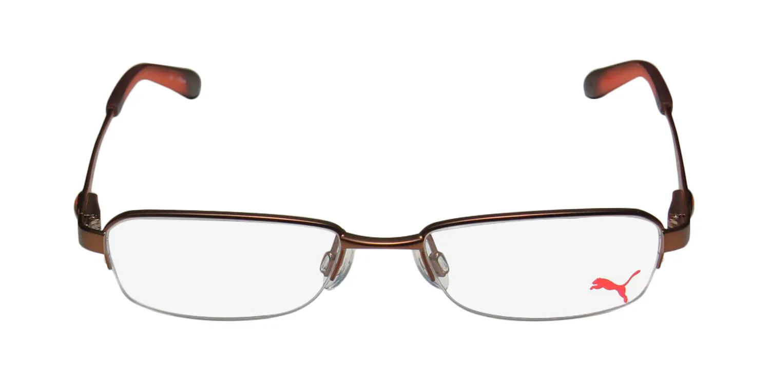 Puma 15364 Giga br Eyeglasses Brown 47mm Unisex 3