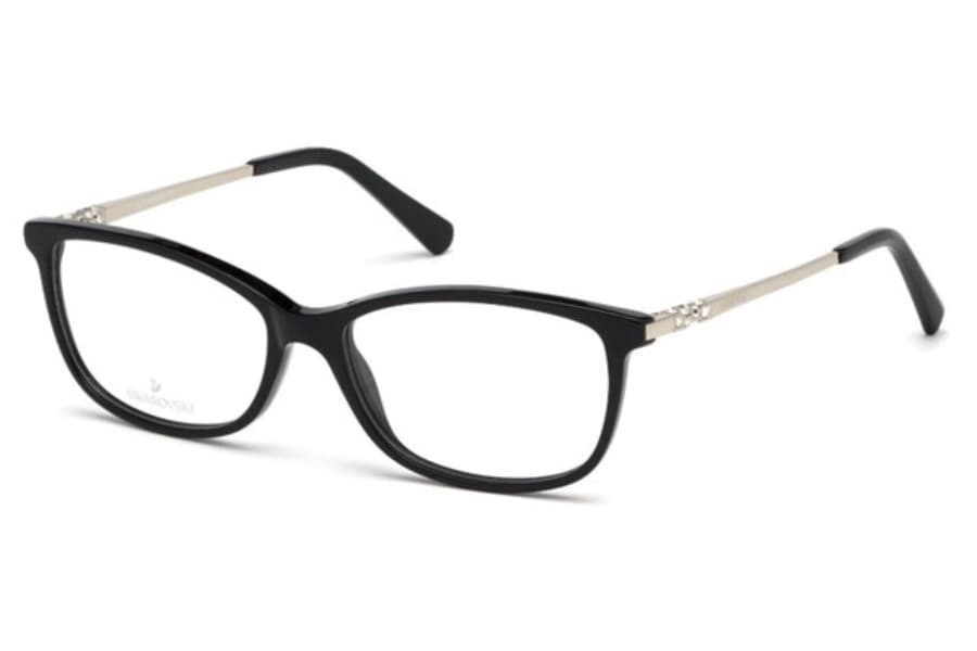 Swarovski SK5285 001 Eyeglasses Black 54mm Women