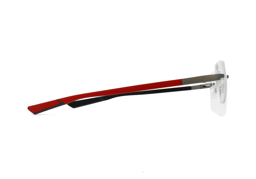 McLaren MLMS85O02 C01 Eyeglasses Gunmetal Red 54mm Men 4
