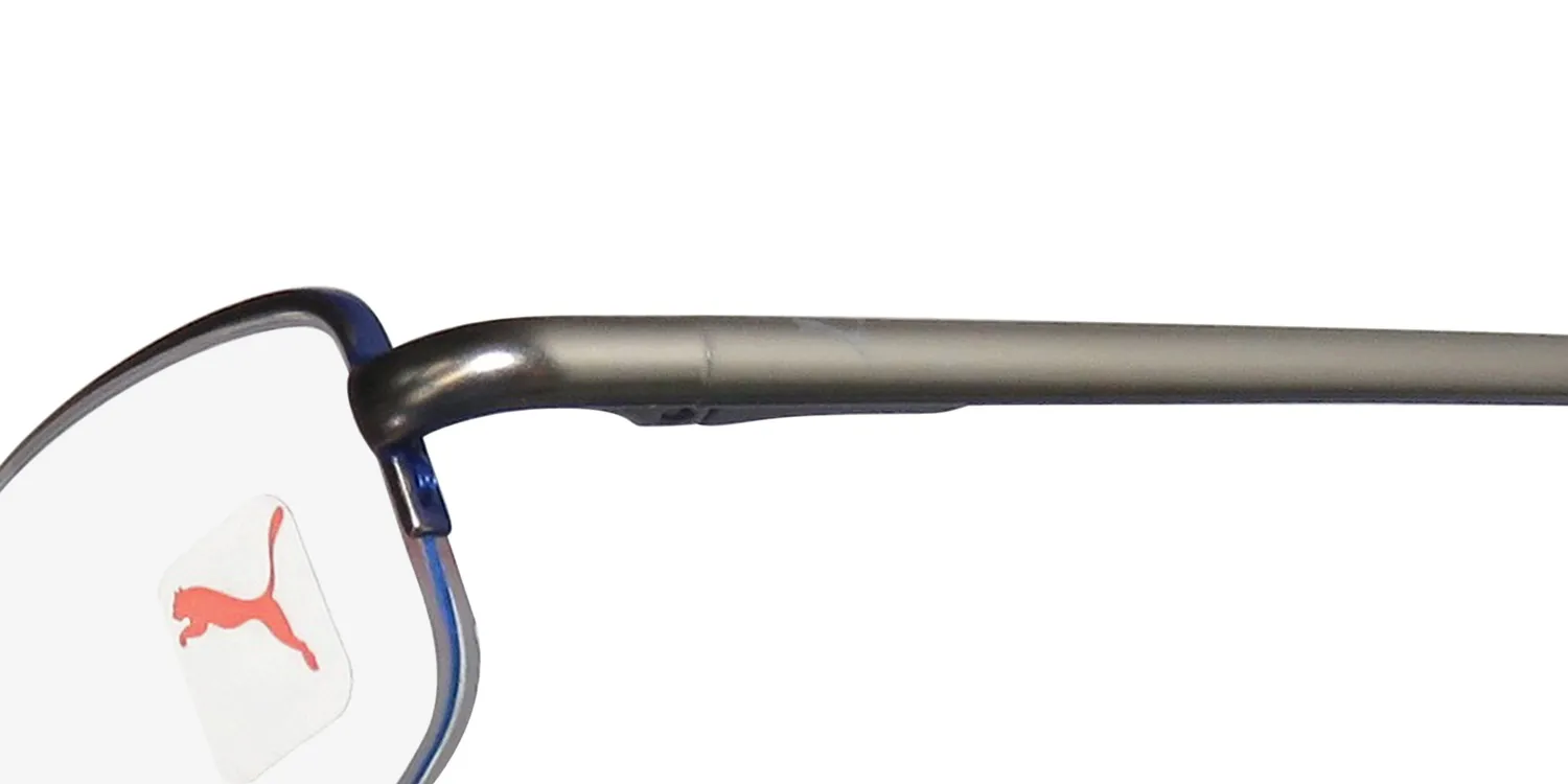 Puma 15447 br Eyeglasses Light Shiny Brown 48mm Unisex 6