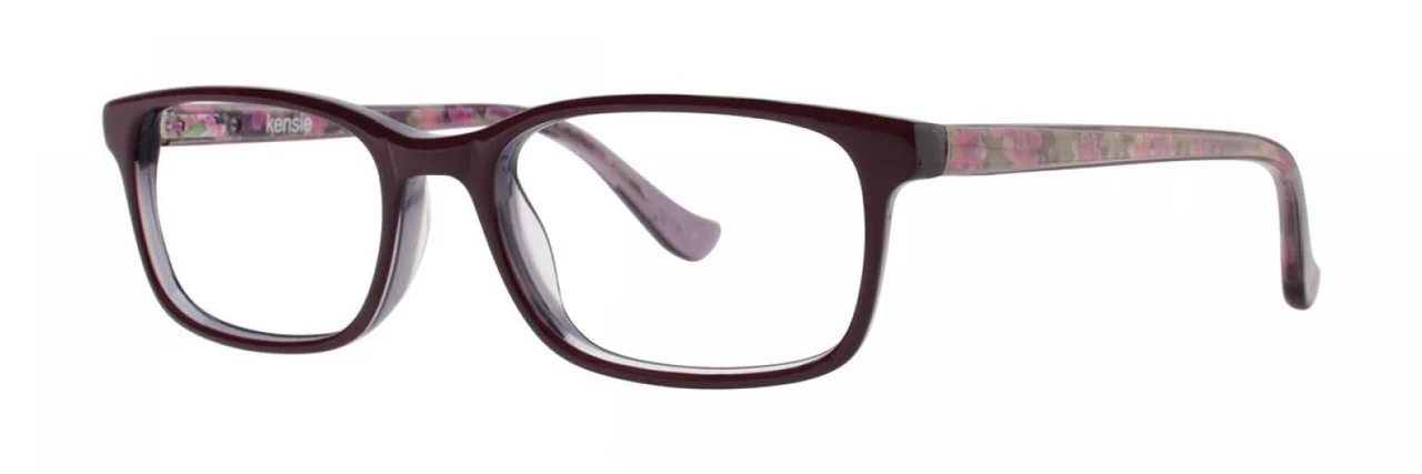 Kensie Vacation Eyeglasses Purple 49mm Women