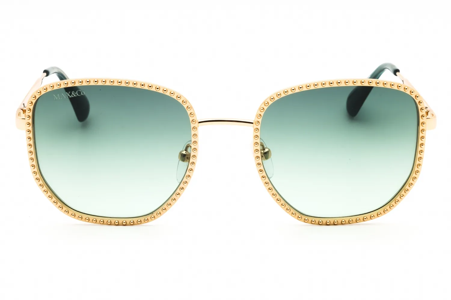 Max & Co MO0091 30P Sunglasses Shiny Deep Gold 52mm Women 2