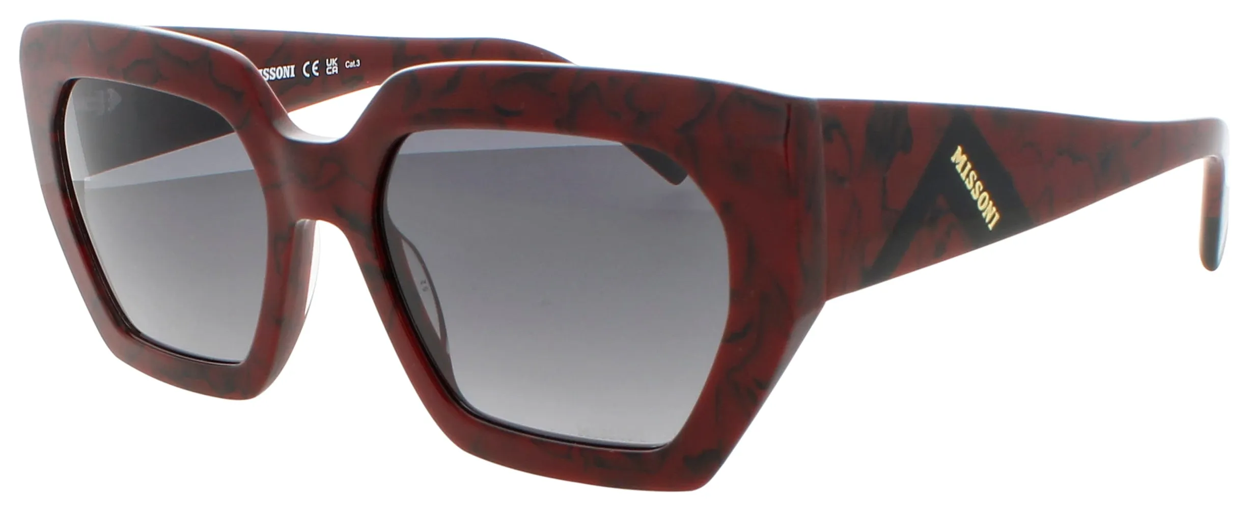 Missoni MIS 0170/S 0JR9 Sunglasses Marble Red 55mm Women
