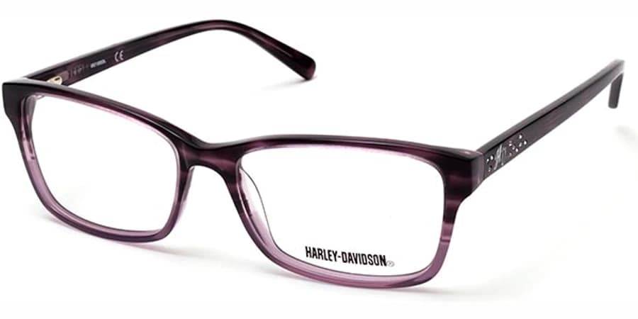 Harley-Davidson HD0544 064 Eyeglasses Purple 55mm Women