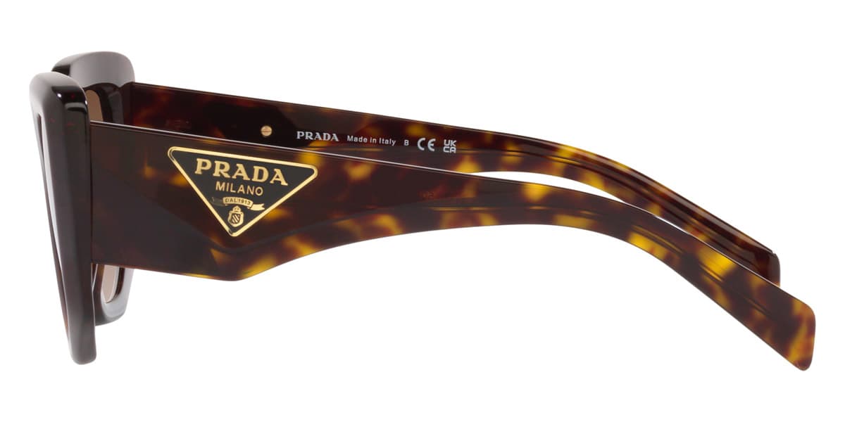 Prada SPR14Z 2AU6S1 Sunglasses Brown 50mm Women 3