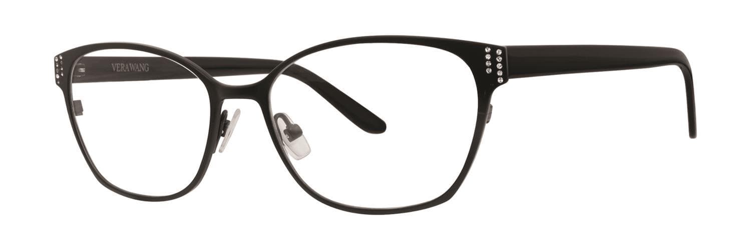 Vera Wang Annah Eyeglasses Black 52mm Women
