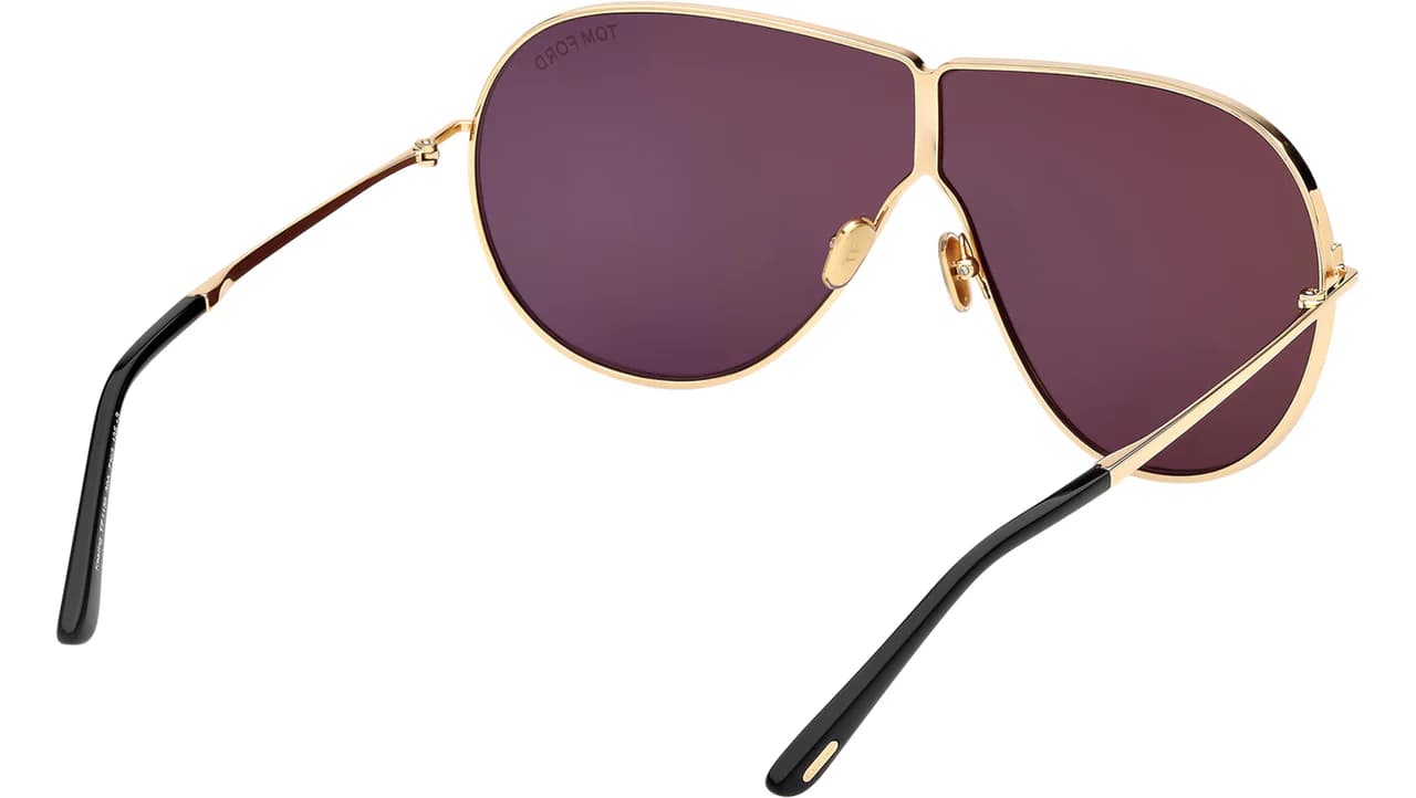 Tom Ford FT1158 30A Sunglasses Shiny Deep Gold 71mm Men 5