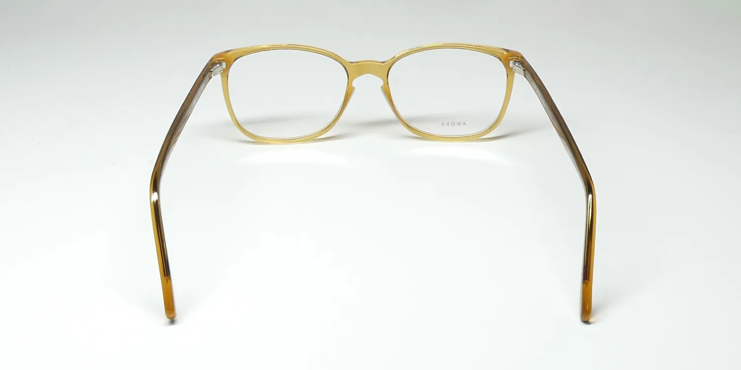 Andy Wolf 4556 q Eyeglasses Brown Crystal 52mm Unisex 5