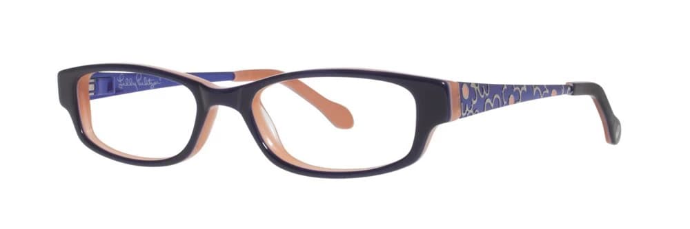 Lilly Pulitzer Linzy Eyeglasses Navy 47mm Kids