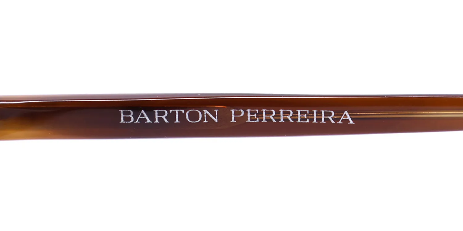 Barton Perreira Nicholette umt/gol Eyeglasses Amber Brown 50mm 7