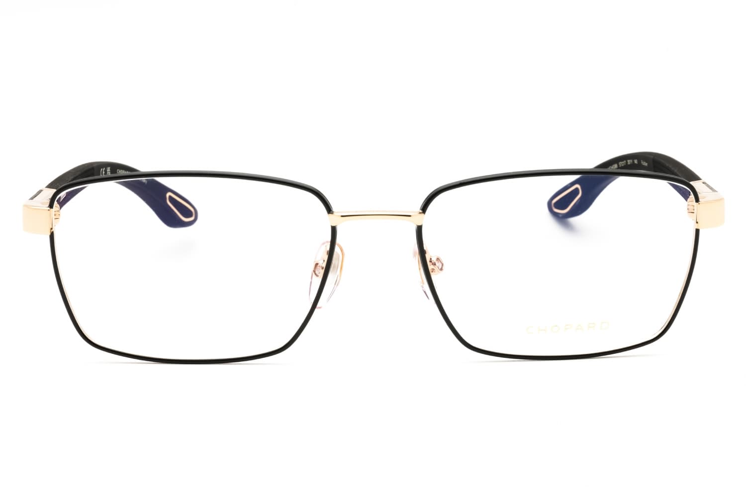 Chopard VCHG88 57301Y Eyeglasses Shiny Rose Gold 57mm Men 2