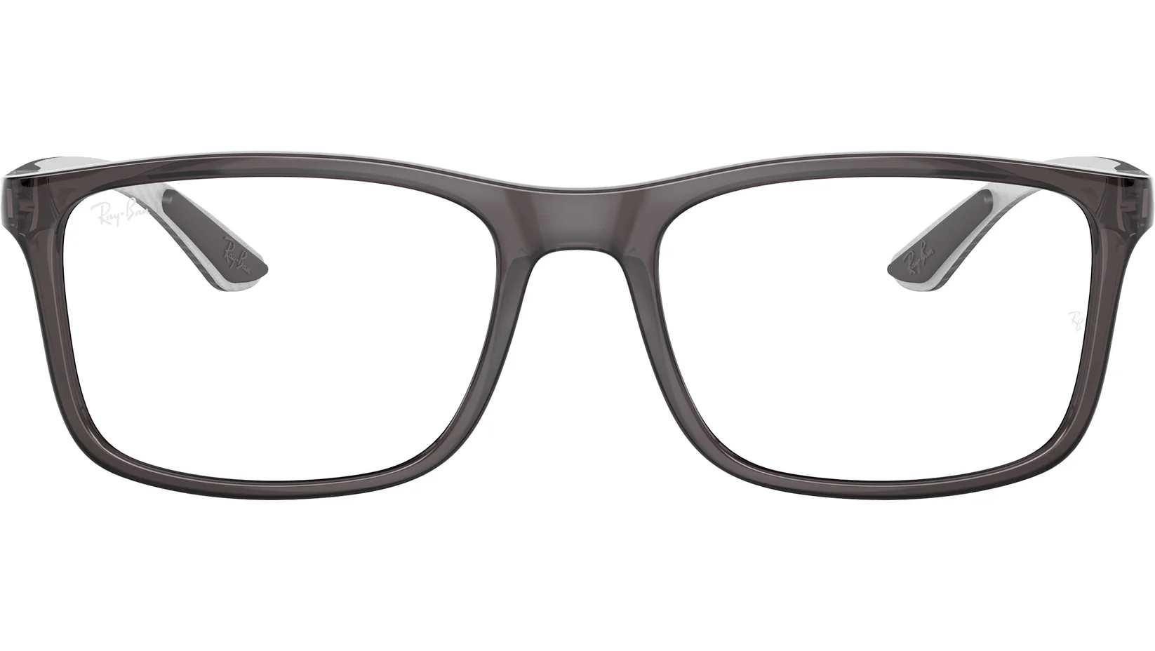 Ray-Ban RB8908 8061 Eyeglasses Transparent Grey 55mm Men 2