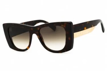 Bvlgari BV40038I BVLGARI ROMA 52F Sunglasses Dark Havana 52mm