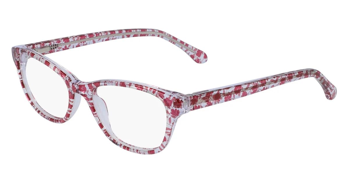 Draper James DJ1001 651 Eyeglasses Blush Floral 45mm Women