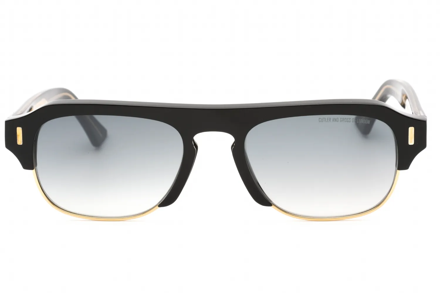 Cutler and Gross CG1353S 001 Sunglasses Black On Crystal 56mm Men 2