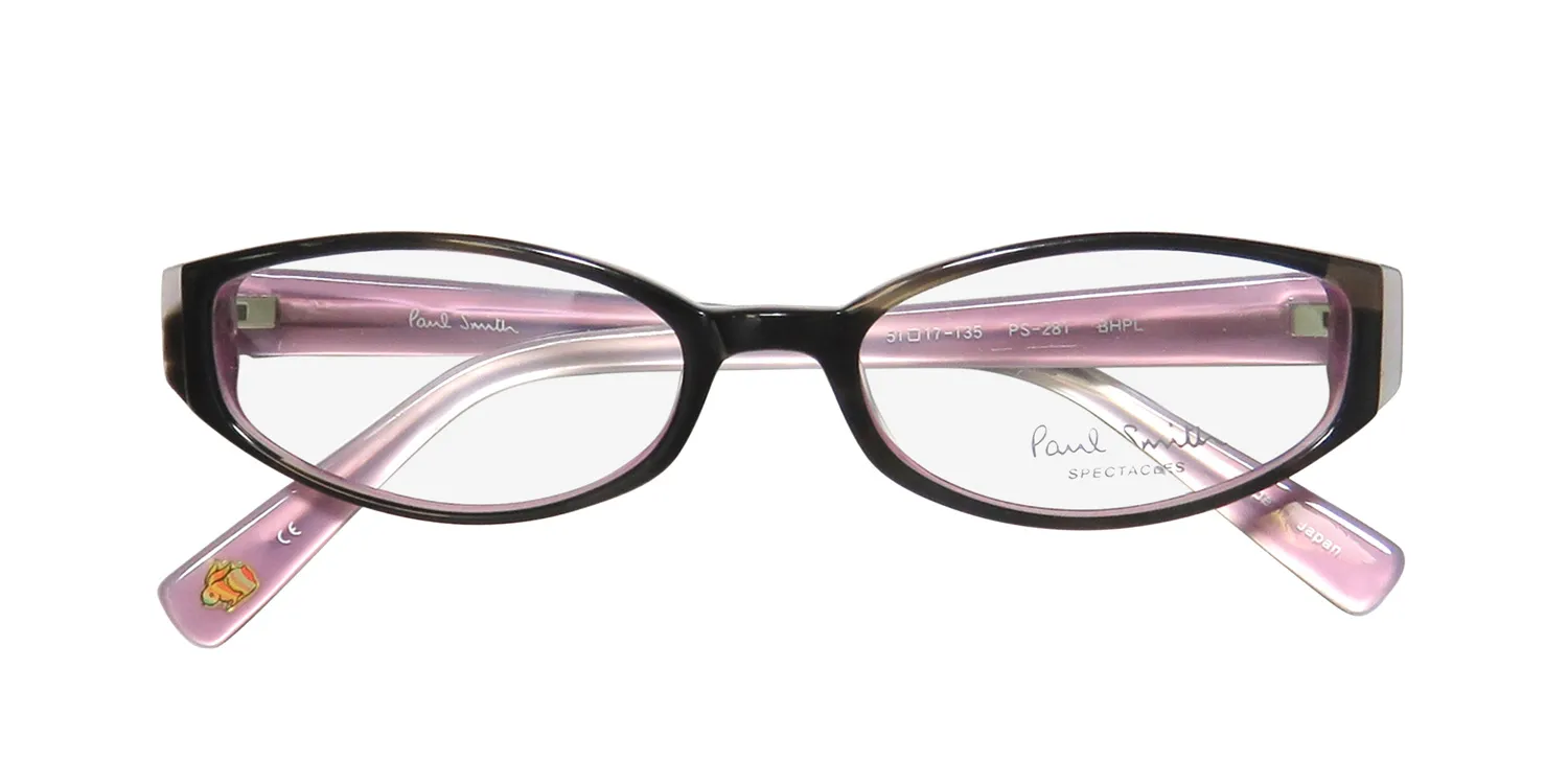 Paul Smith 281 bhpl Eyeglasses Dark Brown Horn 51mm 2