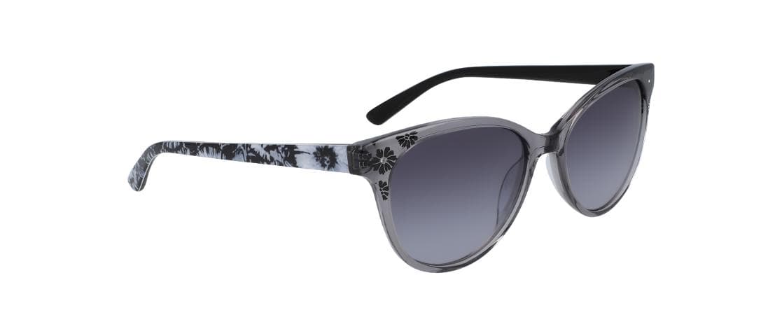 Bebe BB7209 001 Grey Crystal Sunglasses Multicolor 54mm Women