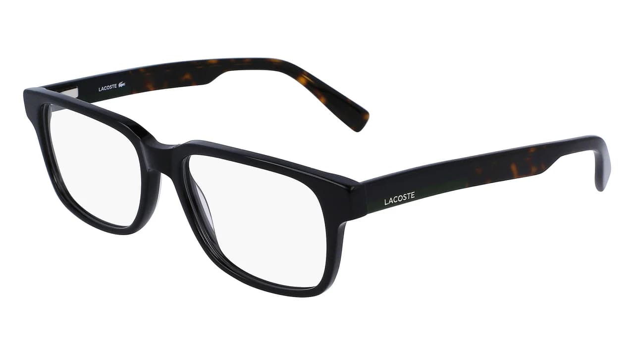 Lacoste L2910 001 Eyeglasses Tortoise 55mm Men