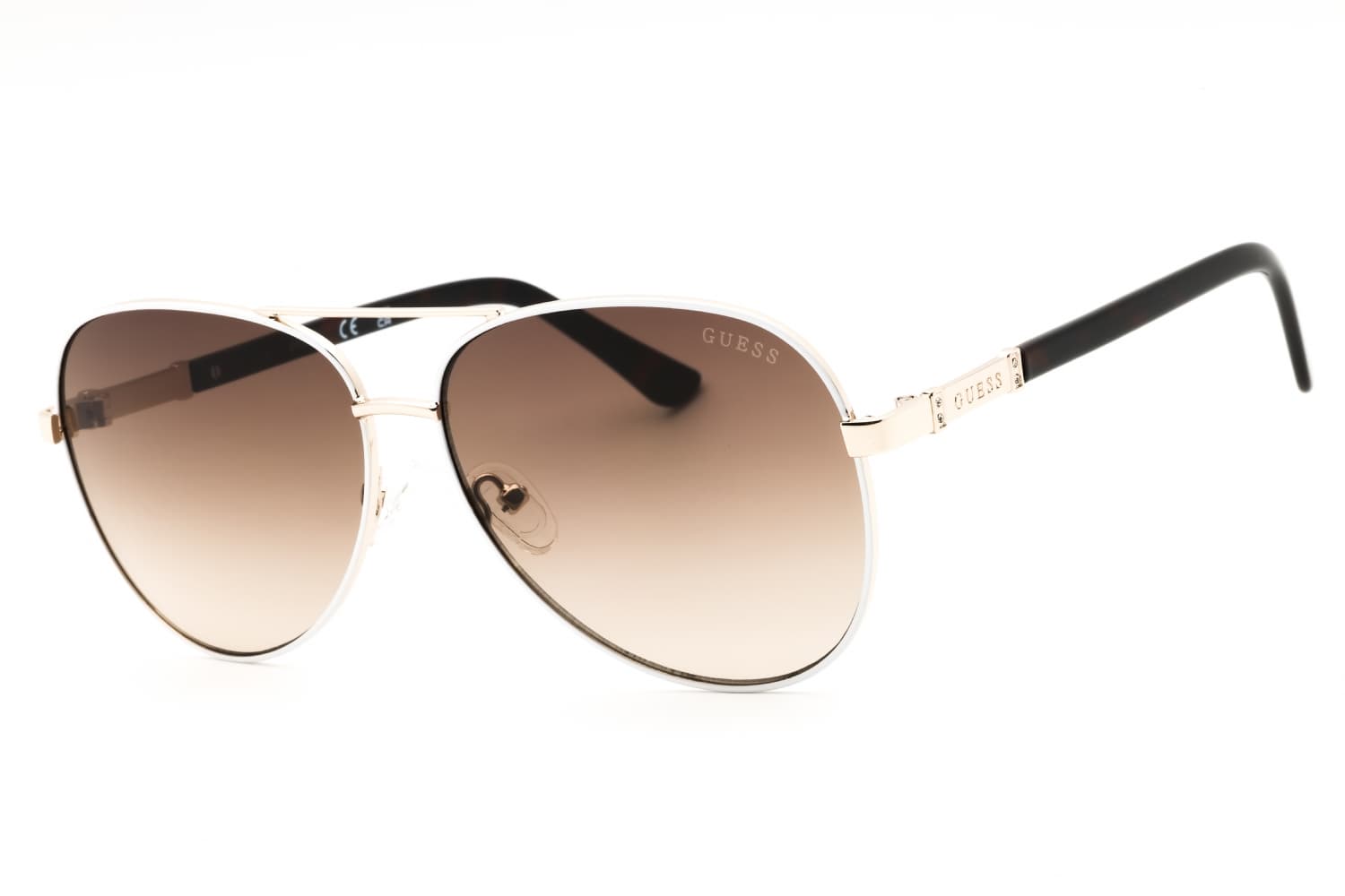 Guess GU00173 21F Sunglasses White 60mm Women