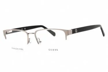 Guess GU50326 11 Eyeglasses Matte Light Nickeltin