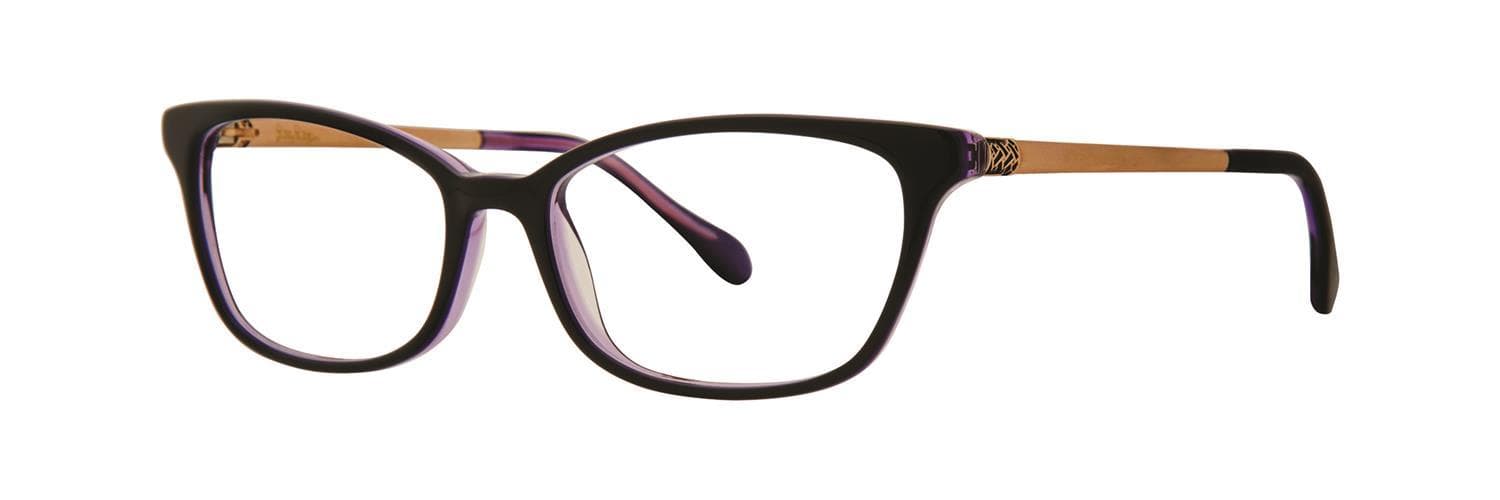 Lilly Pulitzer Finsbury Eyeglasses Black Amethyst 52mm Women