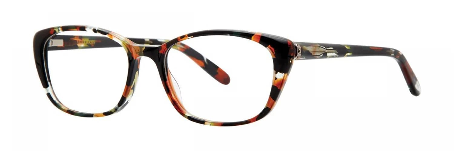 Vera Wang Crysta Eyeglasses Papya 51mm Women