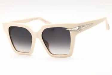 Roberto Cavalli SRC002S 09X7 Sunglasses Shiny Beige 54mm