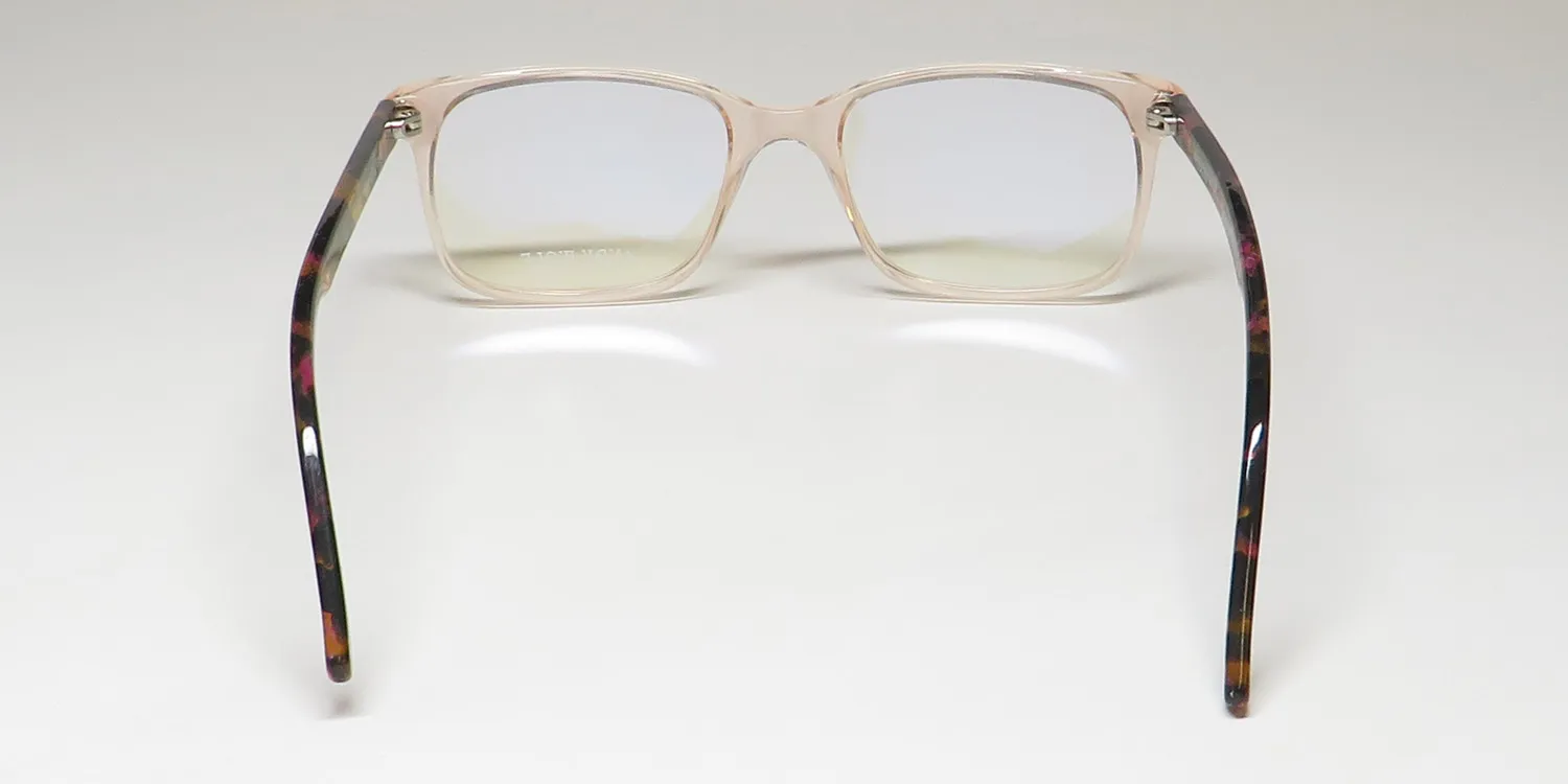Andy Wolf 4492 g Eyeglasses Peach Crystal 51mm 5