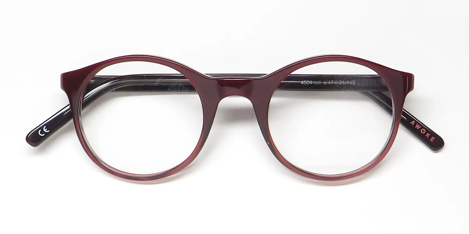 Andy Wolf 4504 a Eyeglasses Red 47mm Unisex 2