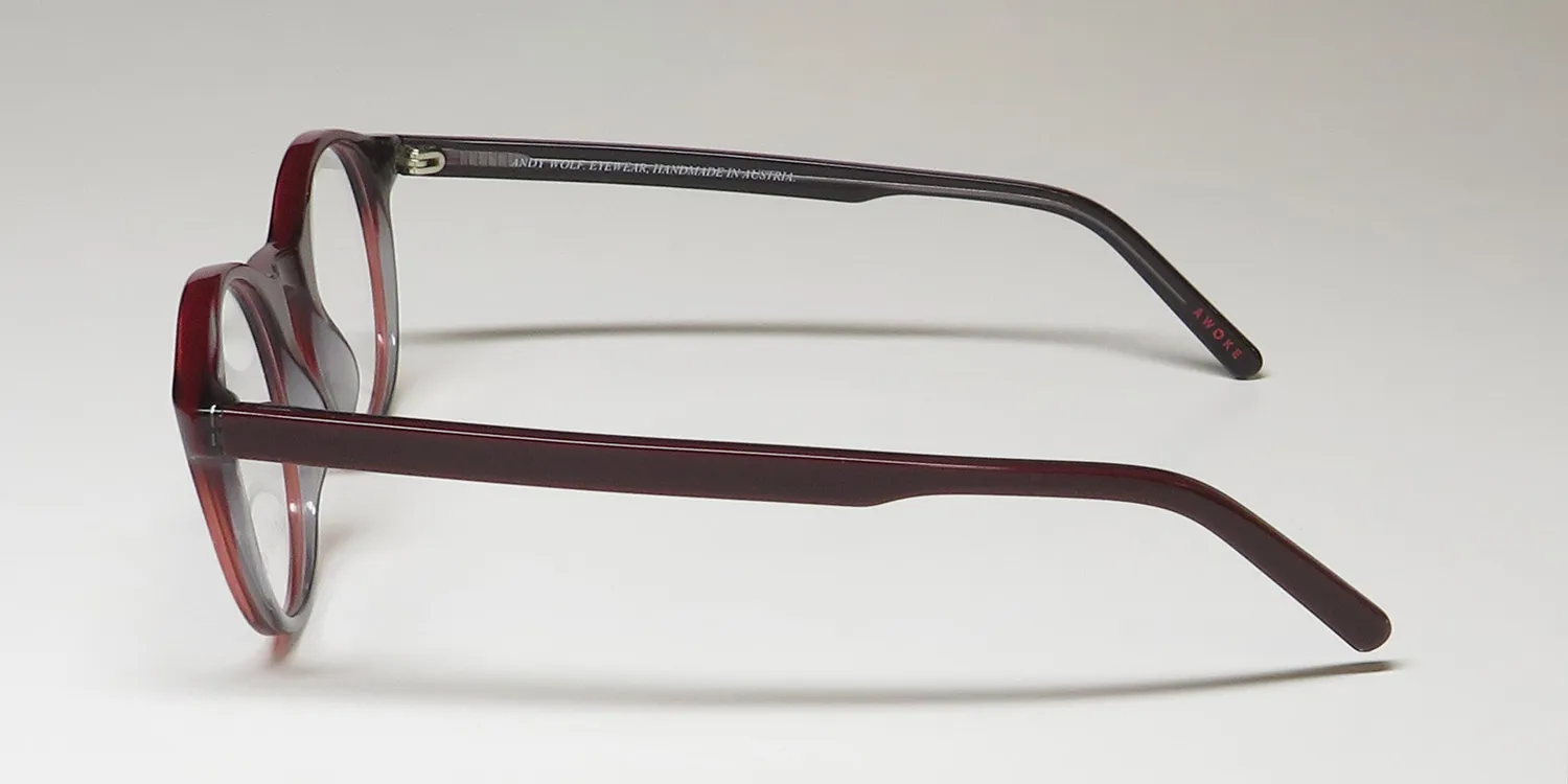 Andy Wolf 4504 a Eyeglasses Red 47mm Unisex 4