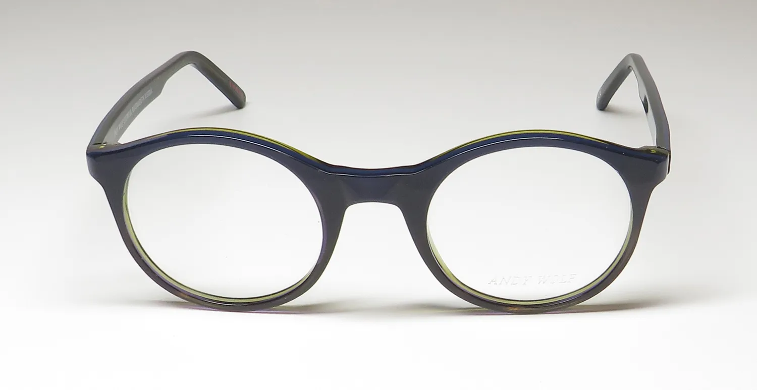 Andy Wolf 4504 b Eyeglasses Blue 47mm Unisex 3