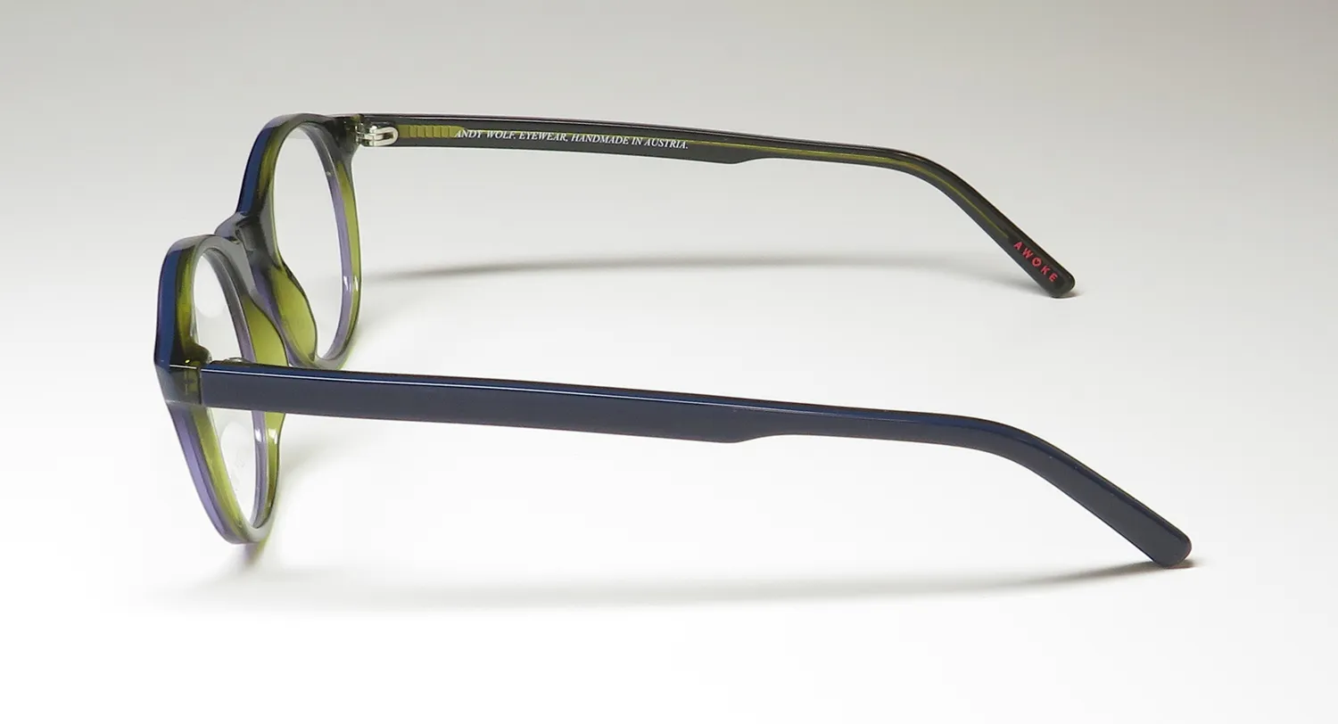 Andy Wolf 4504 b Eyeglasses Blue 47mm Unisex 4
