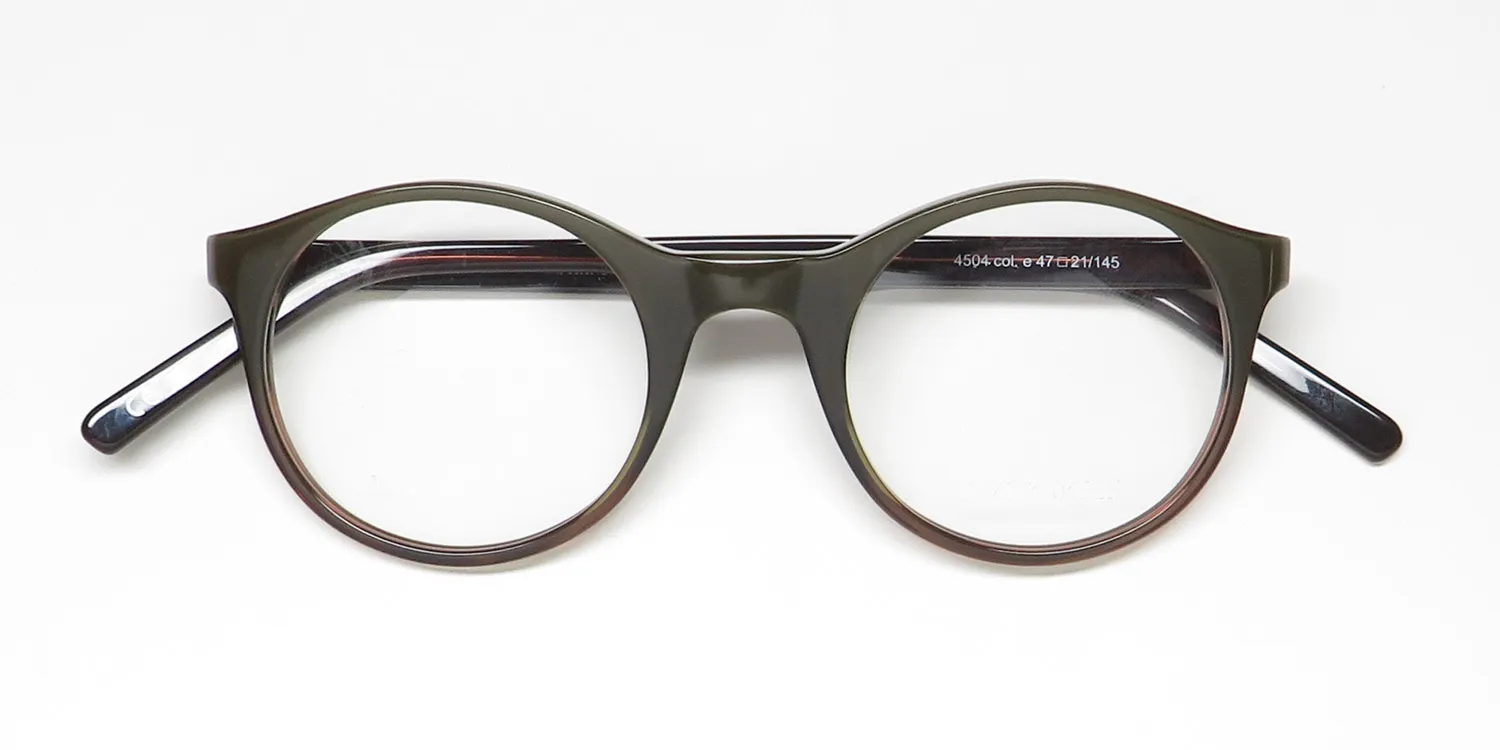 Andy Wolf 4504 e Eyeglasses Brown 47mm Unisex 2