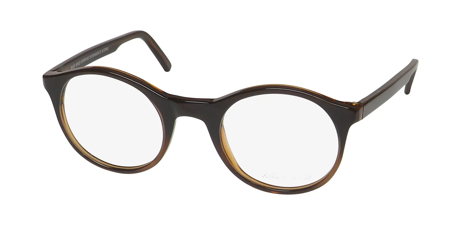 Andy Wolf 4504 f Eyeglasses Brown 47mm Unisex