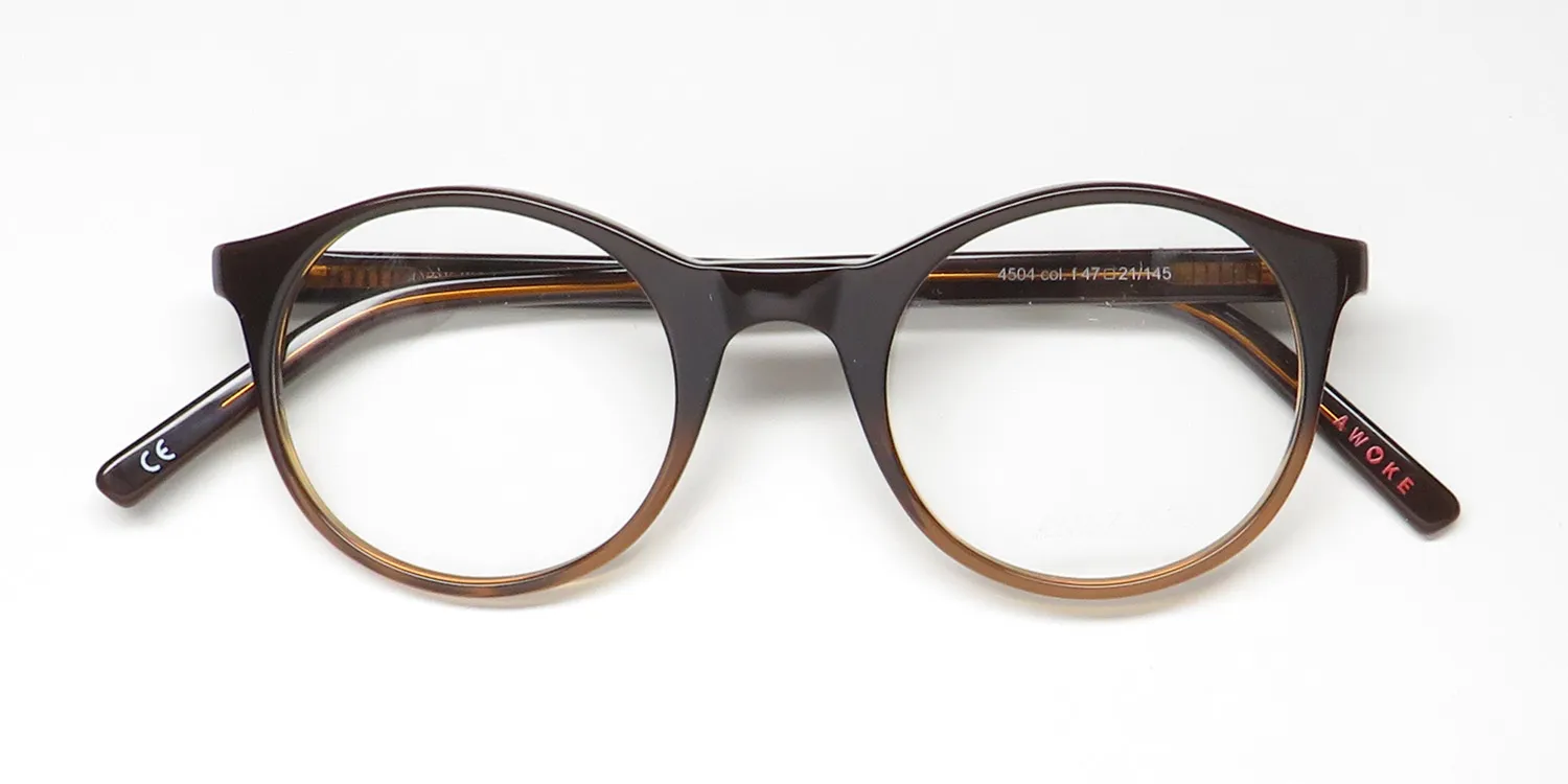Andy Wolf 4504 f Eyeglasses Brown 47mm Unisex 2