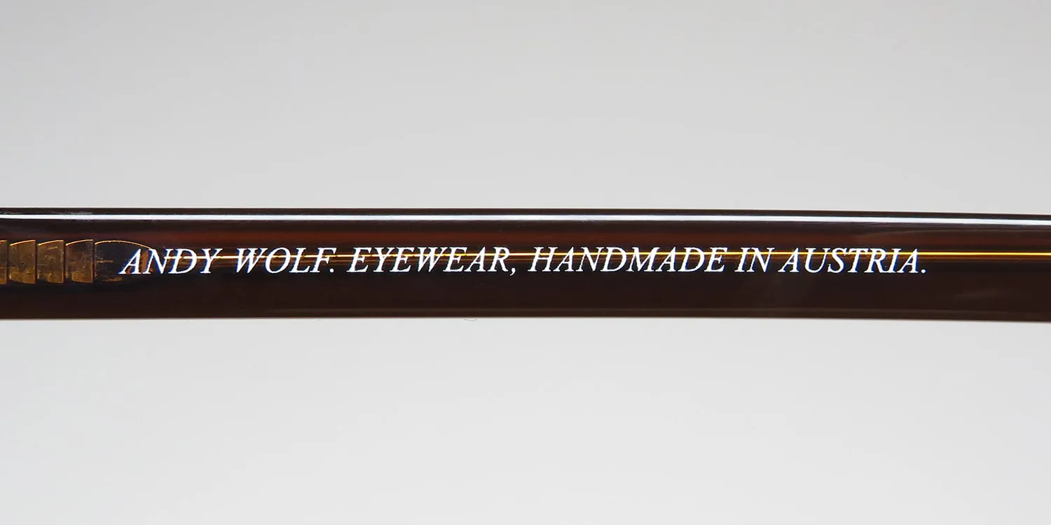 Andy Wolf 4504 f Eyeglasses Brown 47mm Unisex 7