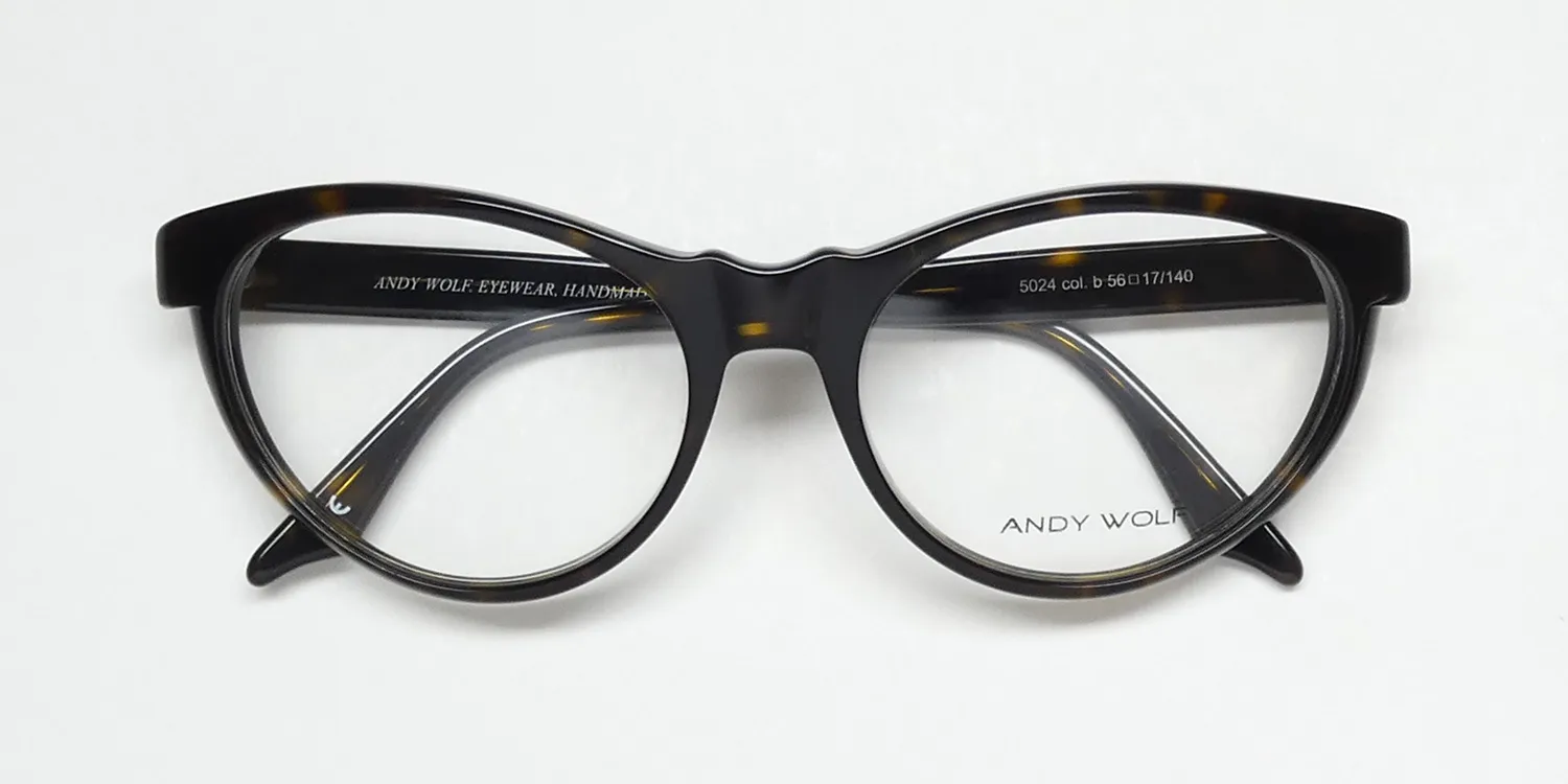 Andy Wolf 5024 b Eyeglasses Tortoise 56mm 2