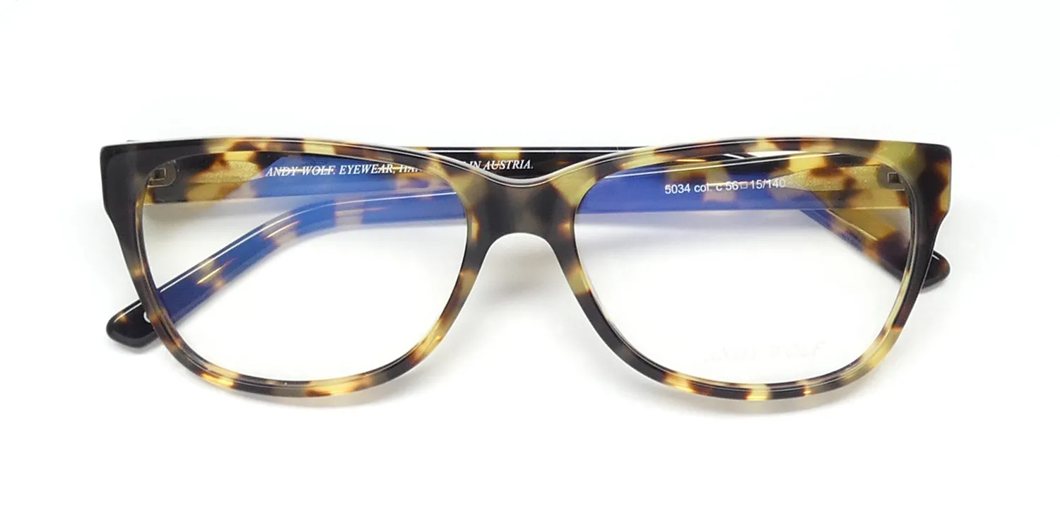 Andy Wolf 5034 c Eyeglasses Brown 56mm 2