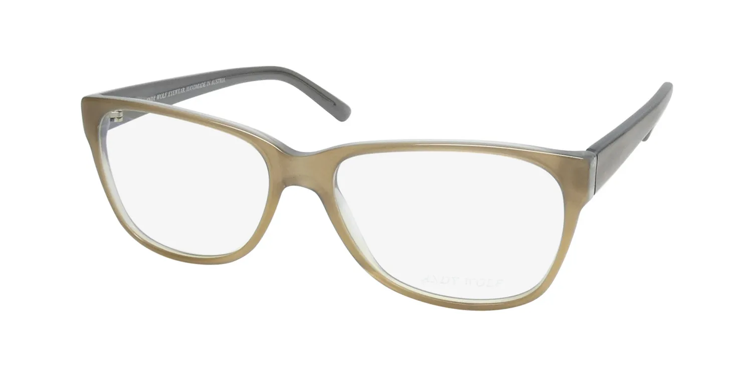 Andy Wolf 5034 d Eyeglasses Beige Pearl 56mm