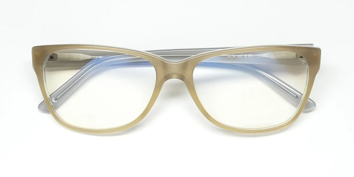 Andy Wolf 5034 d Eyeglasses Beige Pearl 56mm 2